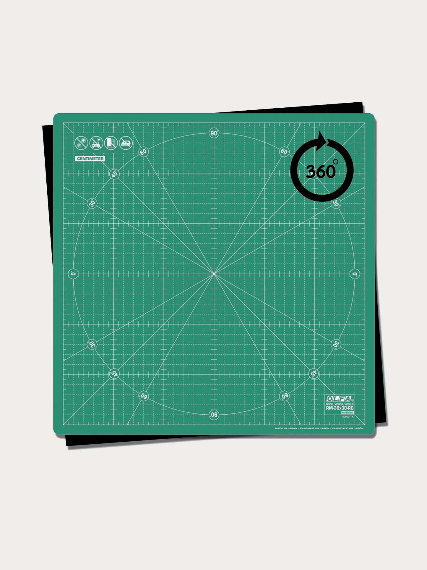 OLFA Rotating Cutting Mat 30cm x 30cm