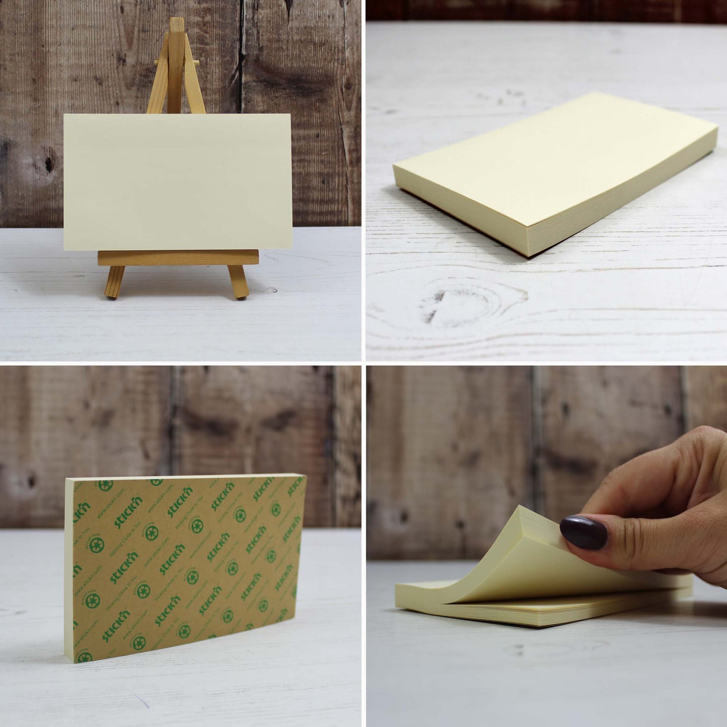 Stick'n Recycled Paper Sticky Notes