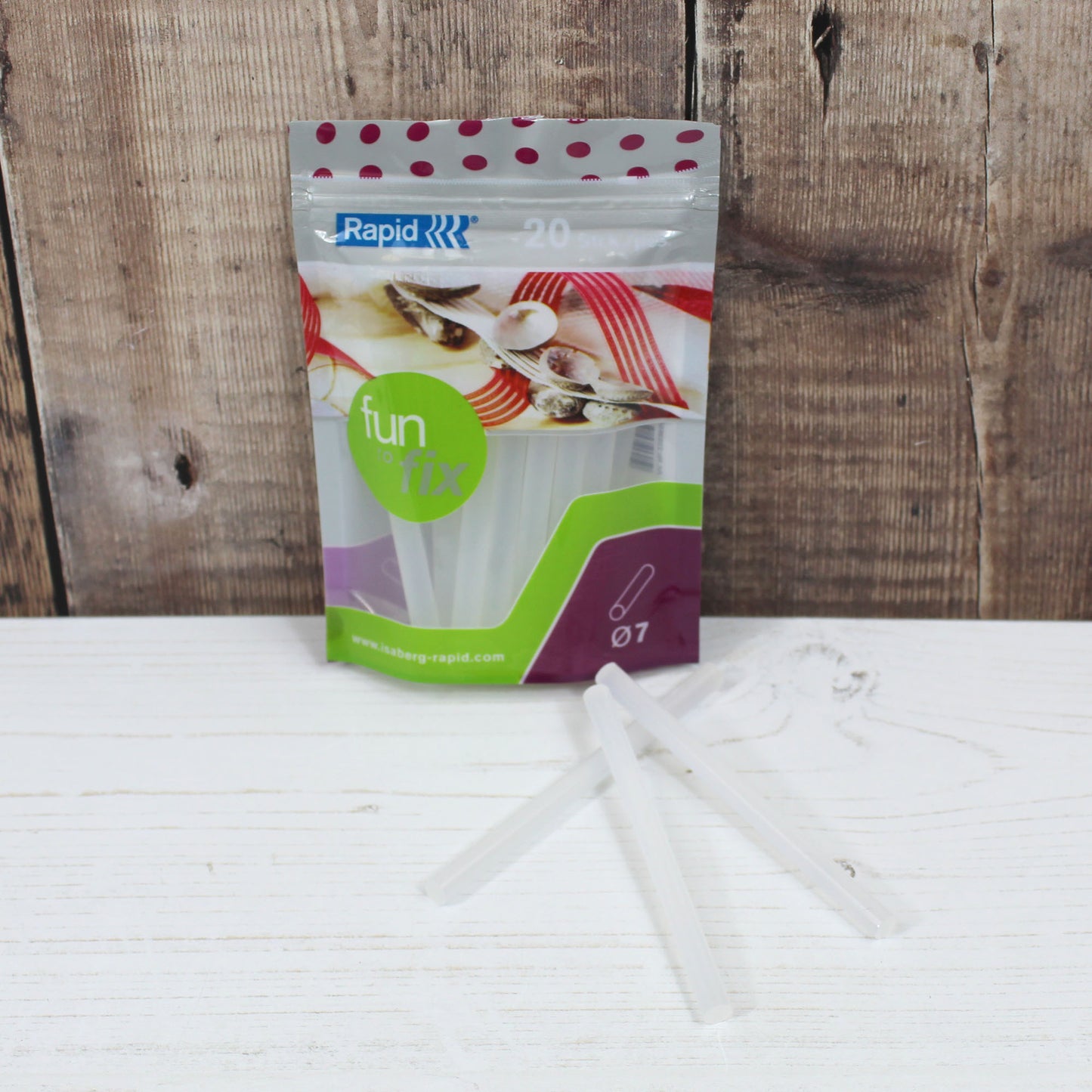 Rapid 7mm Transparent Hot Glue Sticks