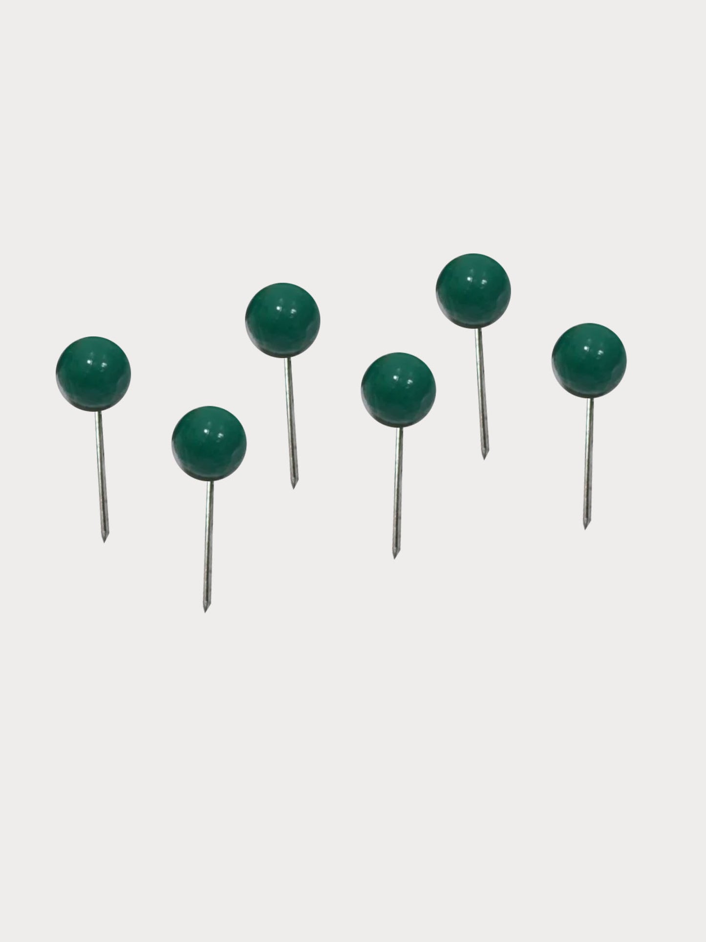 8mm Green Map Pins