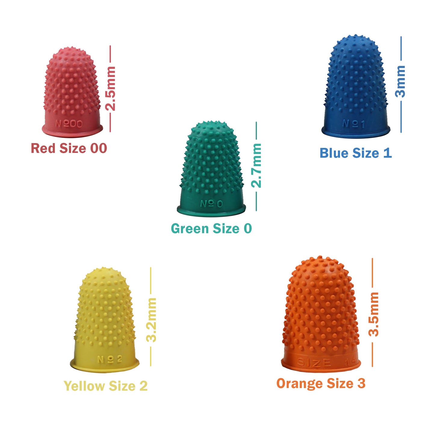 Rubber Finger Thimbles