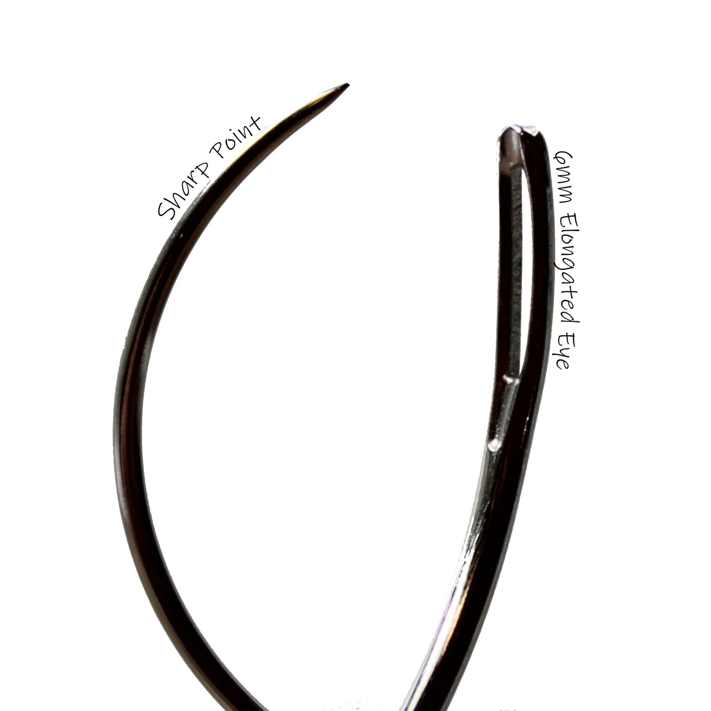 Curved Repair Hand Sewing Needles 2"