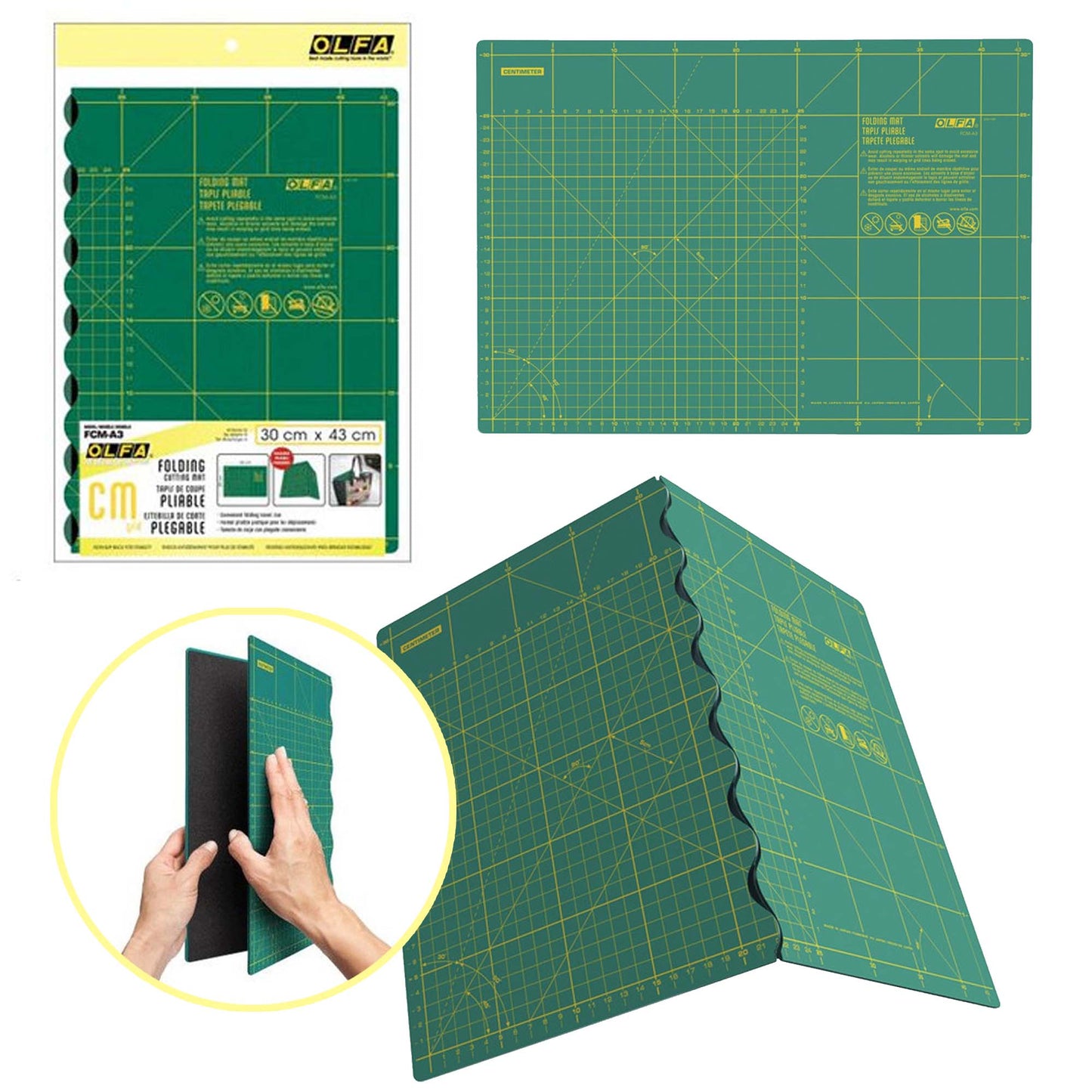OLFA Foldable Self-Healing Mats