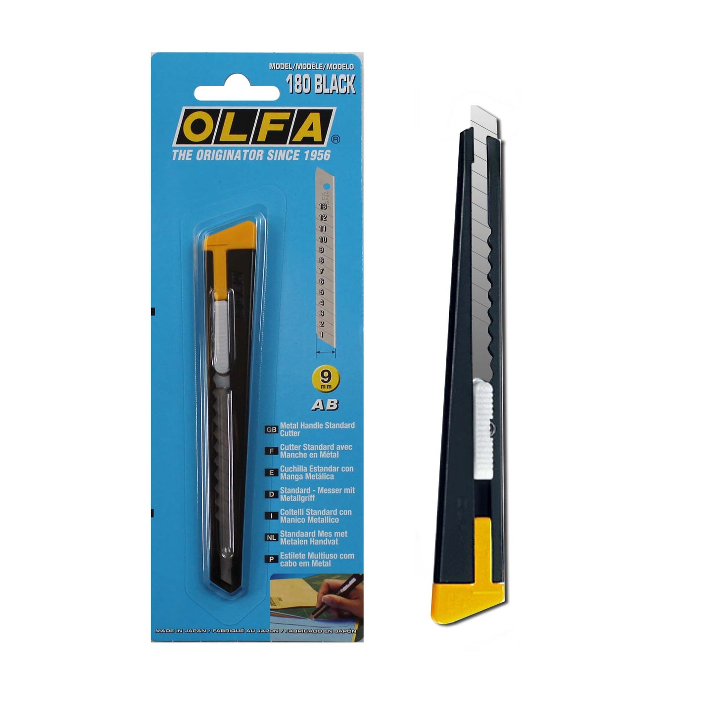 OLFA Black Snap-Off Multi-Purpose Knife