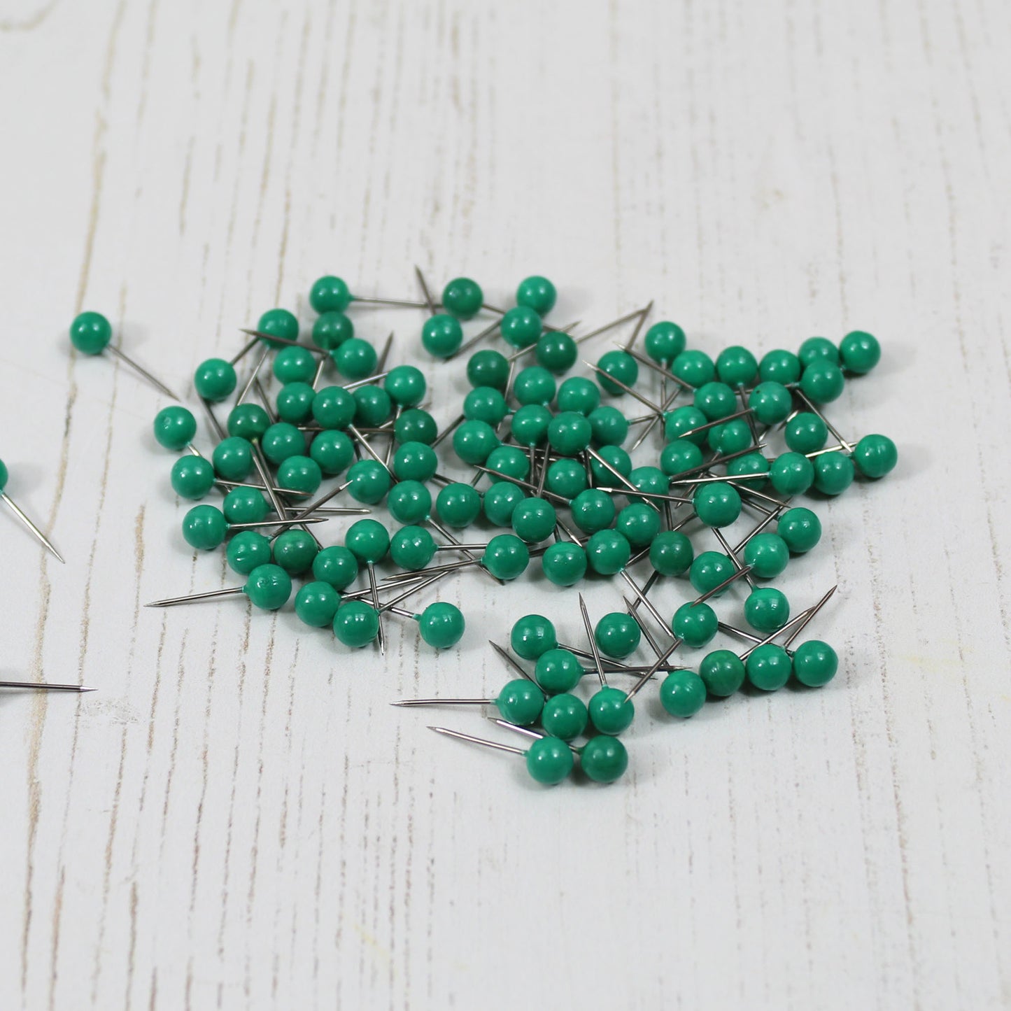 5mm Green Map Pins 25 Bags x500
