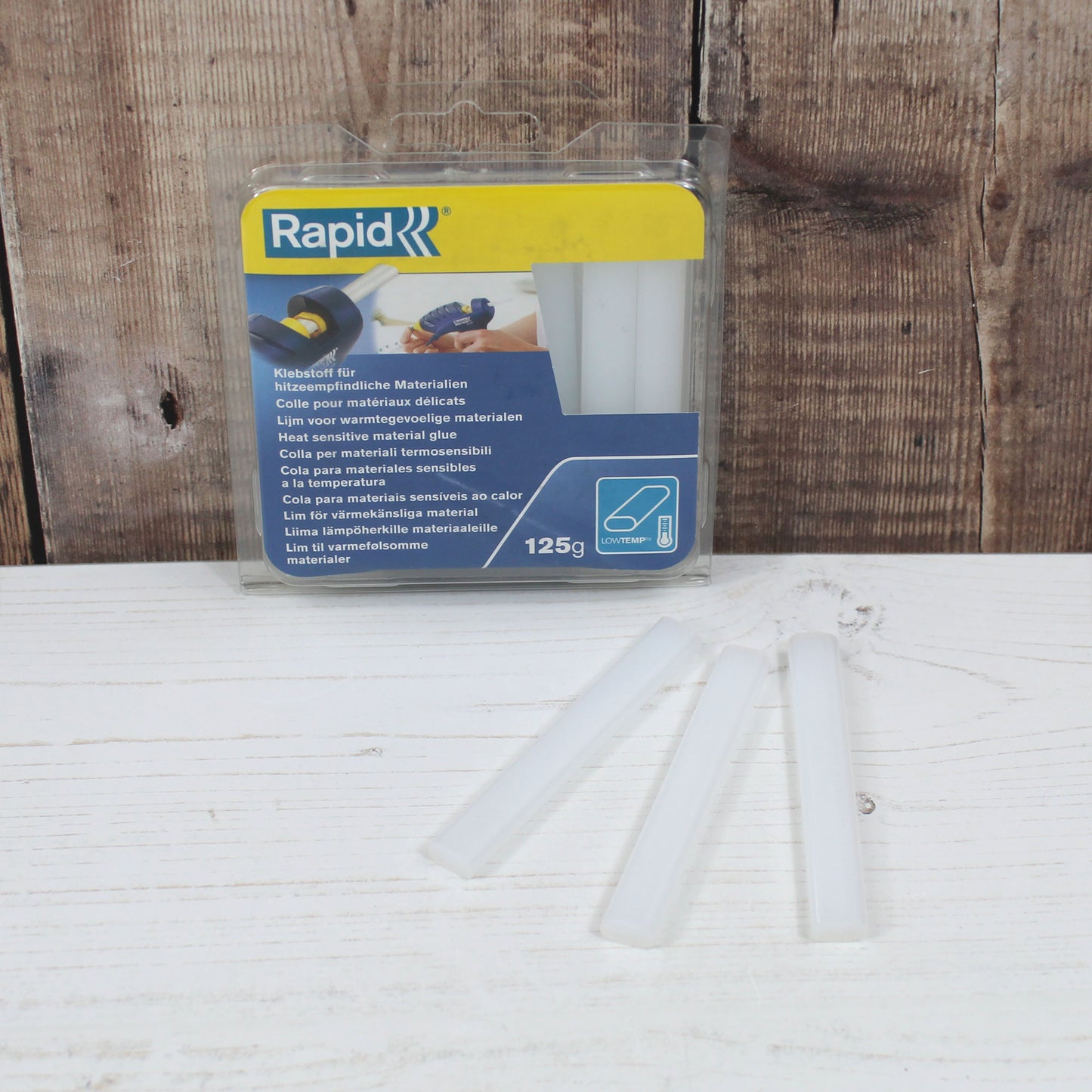 Rapid 9mm Oval Transparent Hot Glue Sticks