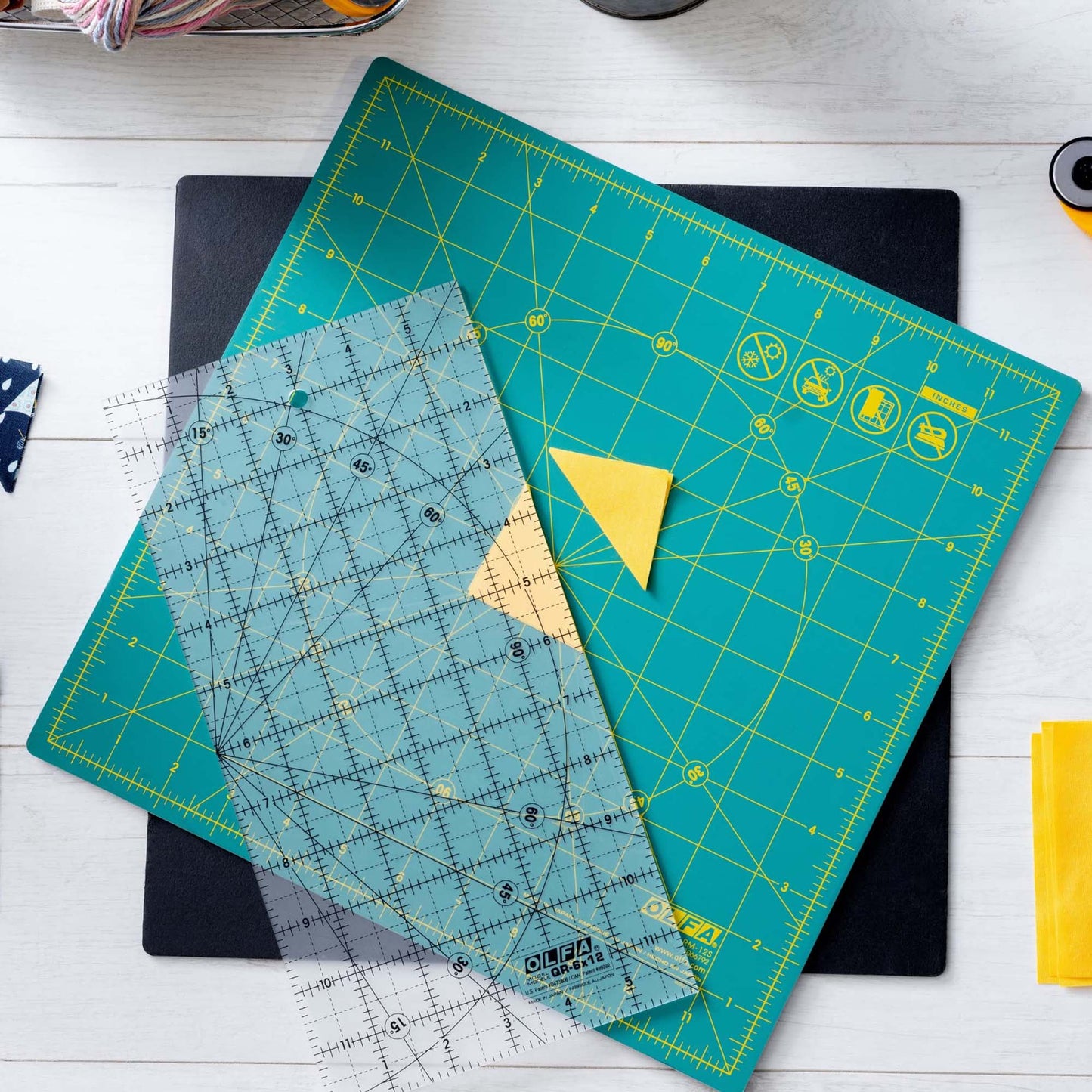 OLFA Rotating Cutting Mat 30cm x 30cm