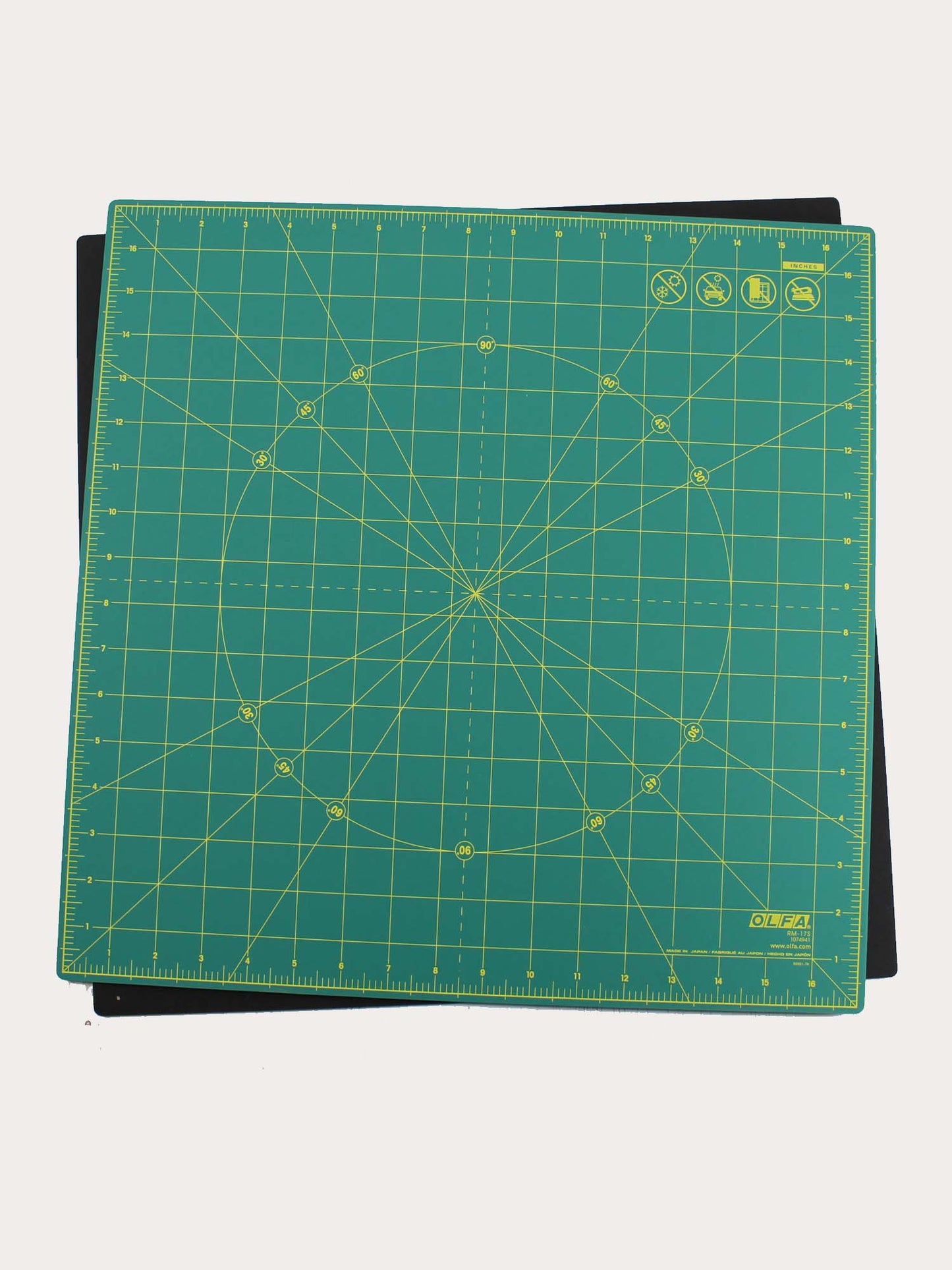 OLFA Rotating Cutting Mat 17" x 17"
