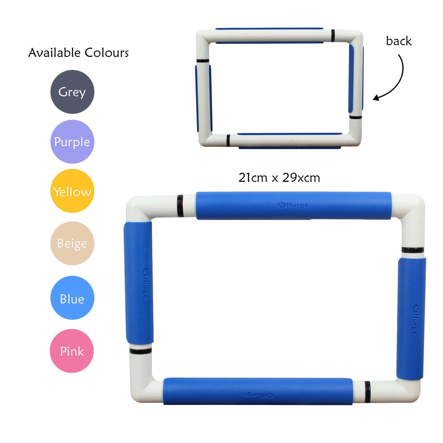 Nurge Embroidery Snap Frame 21cm x 29cm