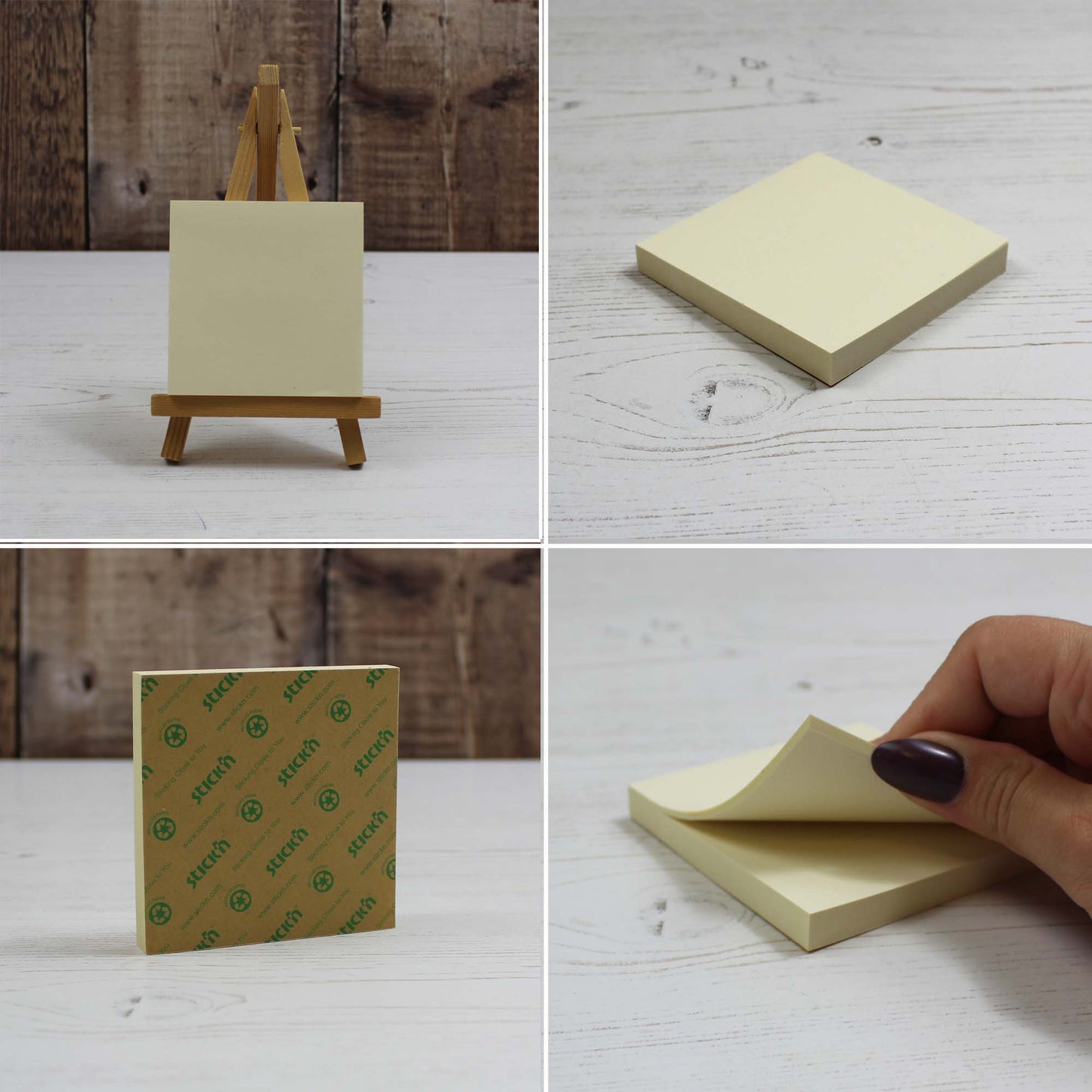 Stick'n Recycled Paper Sticky Notes