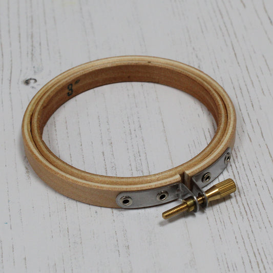 3" Wooden Embroidery Hoops