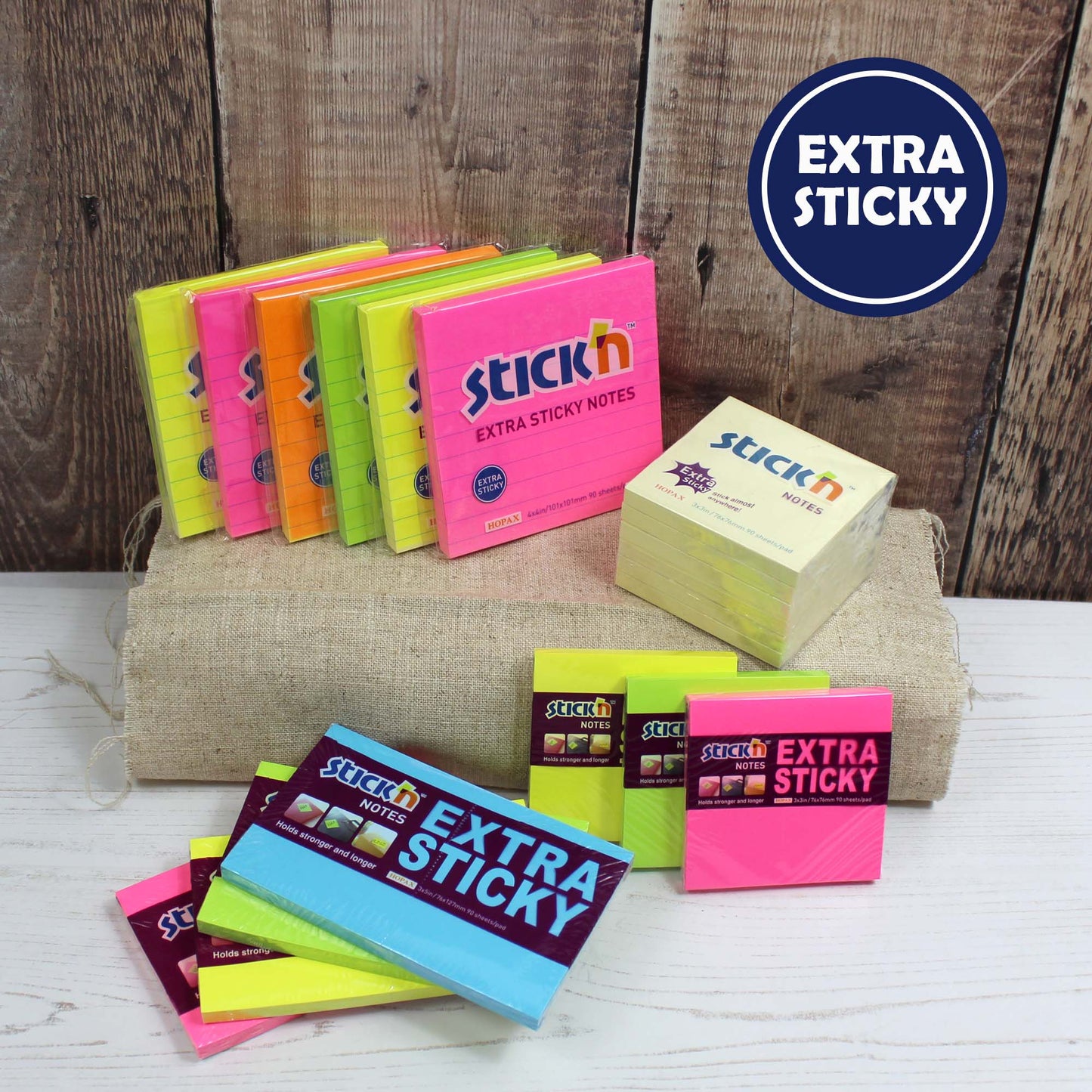 Stick'n Extra Sticky Notes