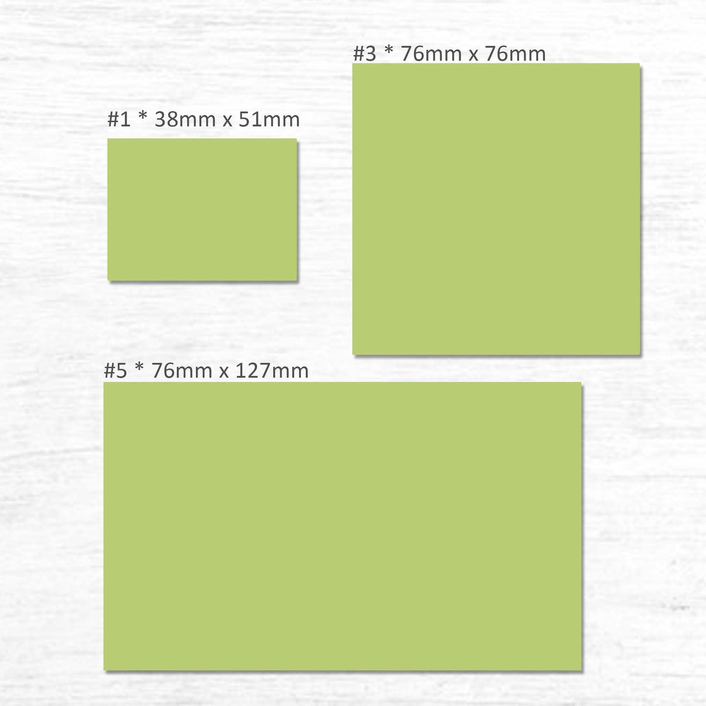 Stick'n Recycled Paper Sticky Notes
