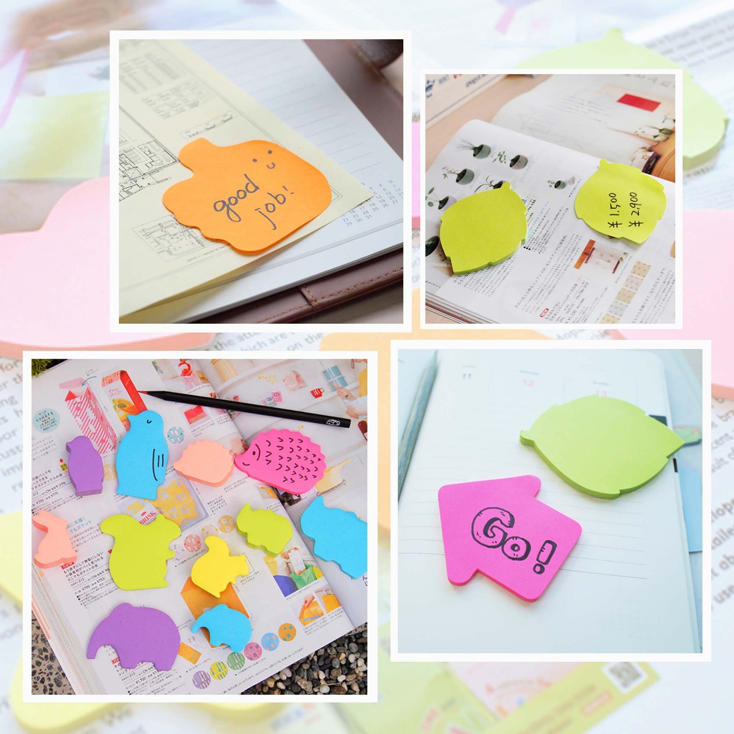 Stick'n Novelty Shape Sticky Notes