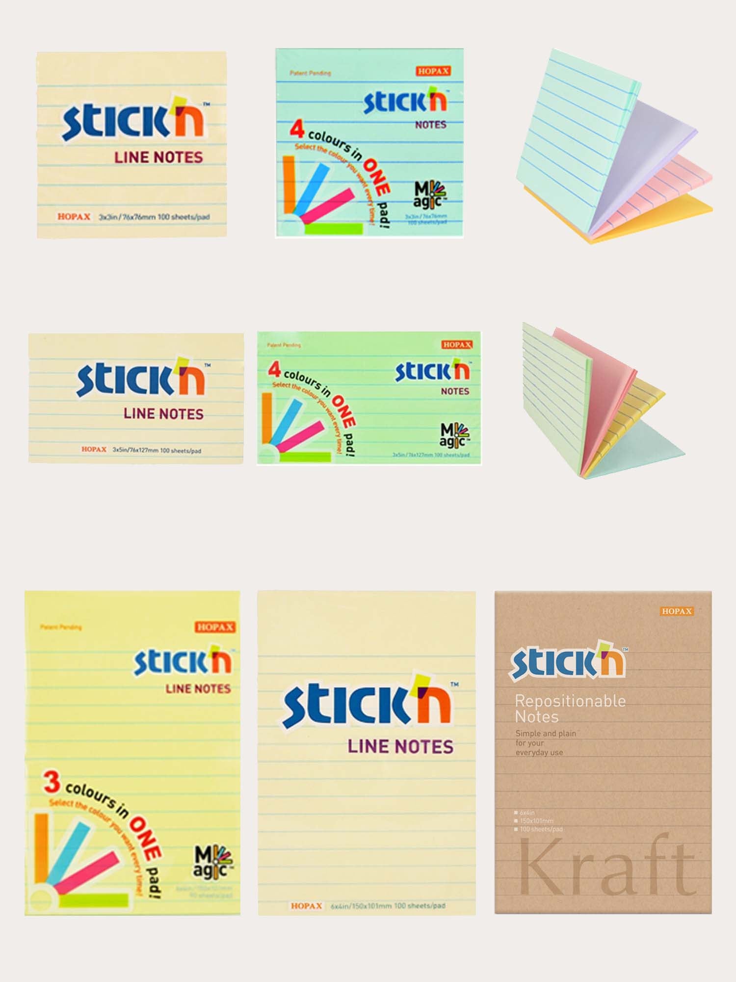 Stick'n Lined Sticky Notes – Crafty Imaginations