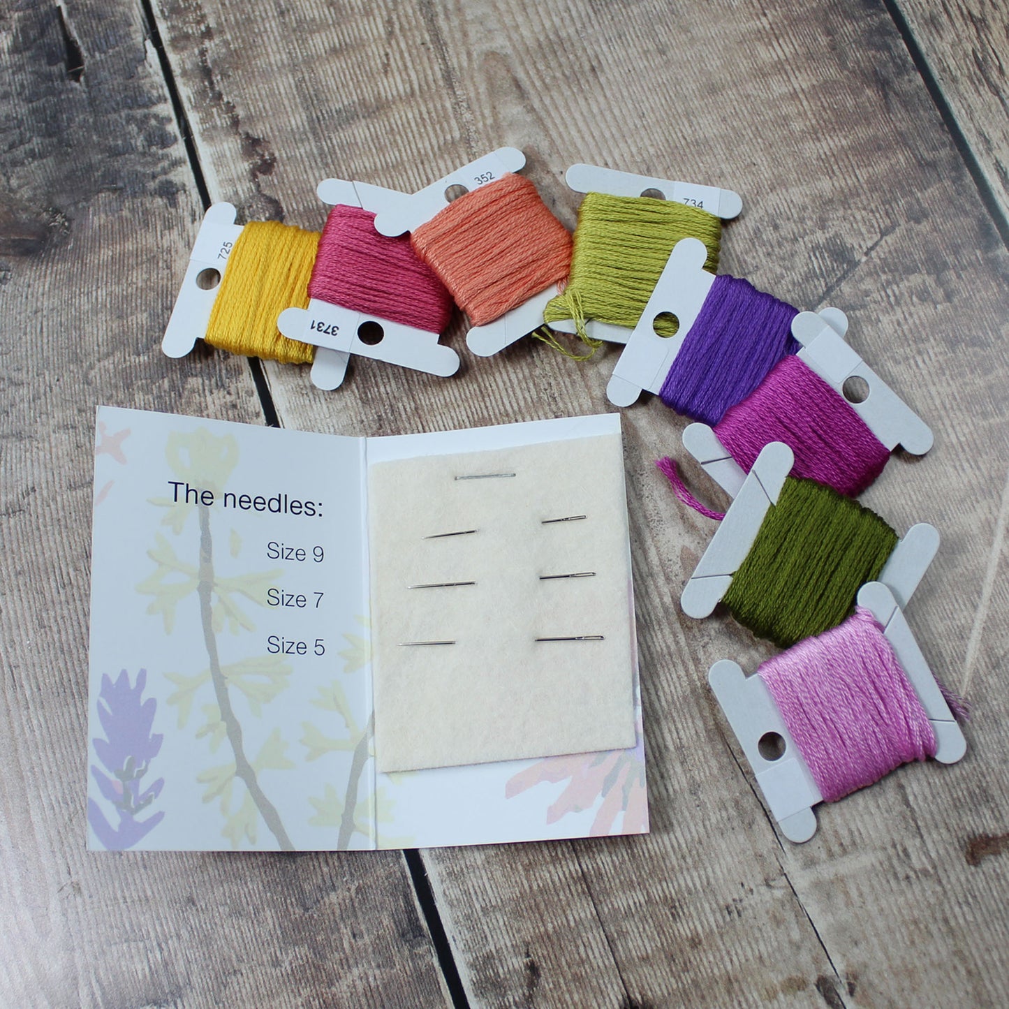Beginner Embroidery Kit - Meadow Flowers