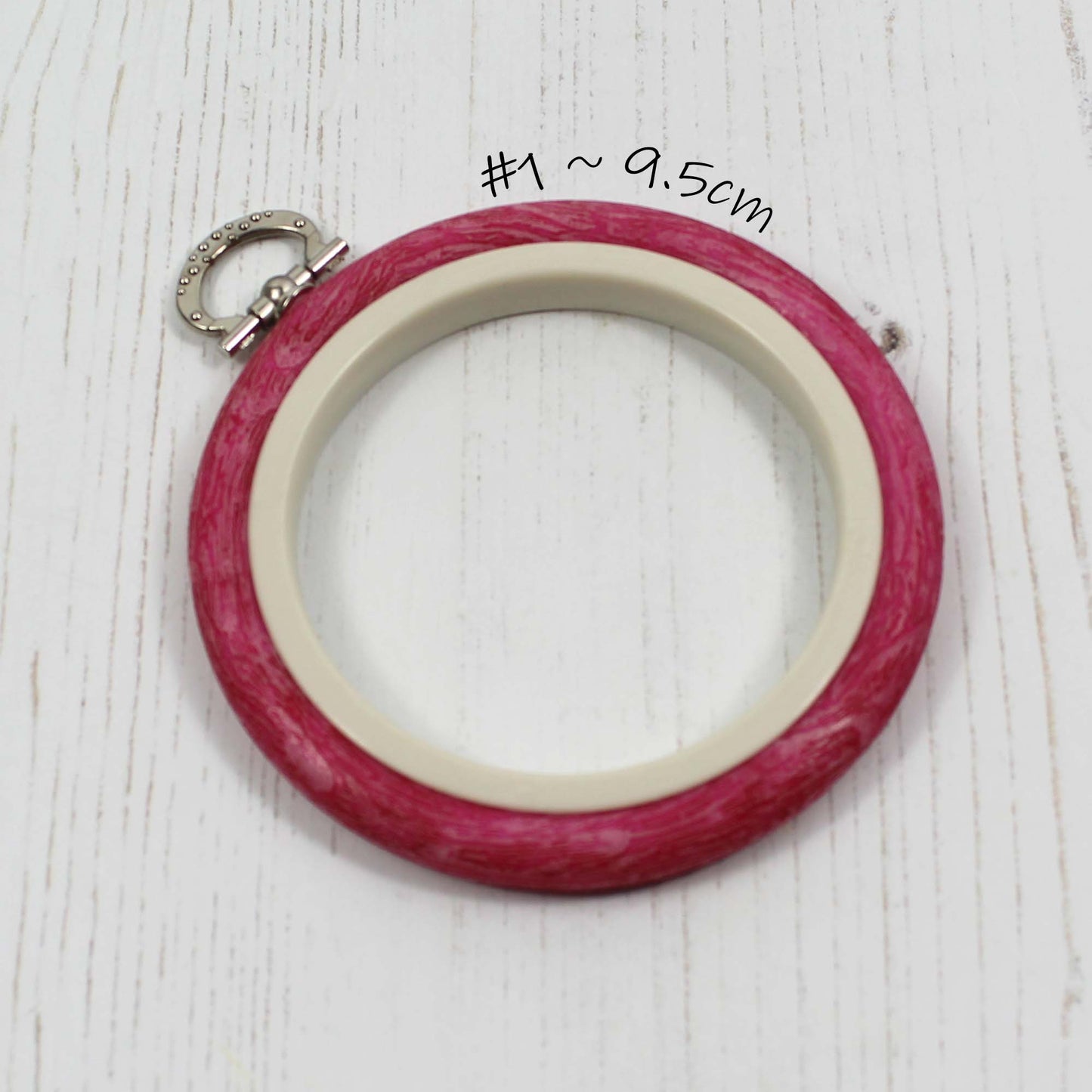 Nurge Pink Round Flexi Hoops