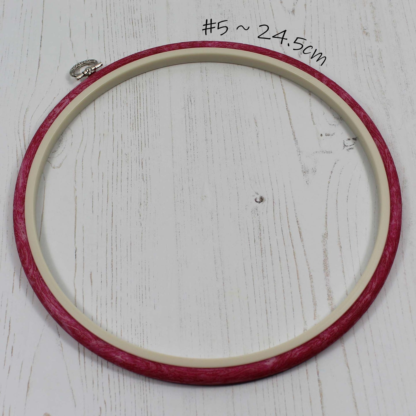 Nurge Pink Round Flexi Hoops