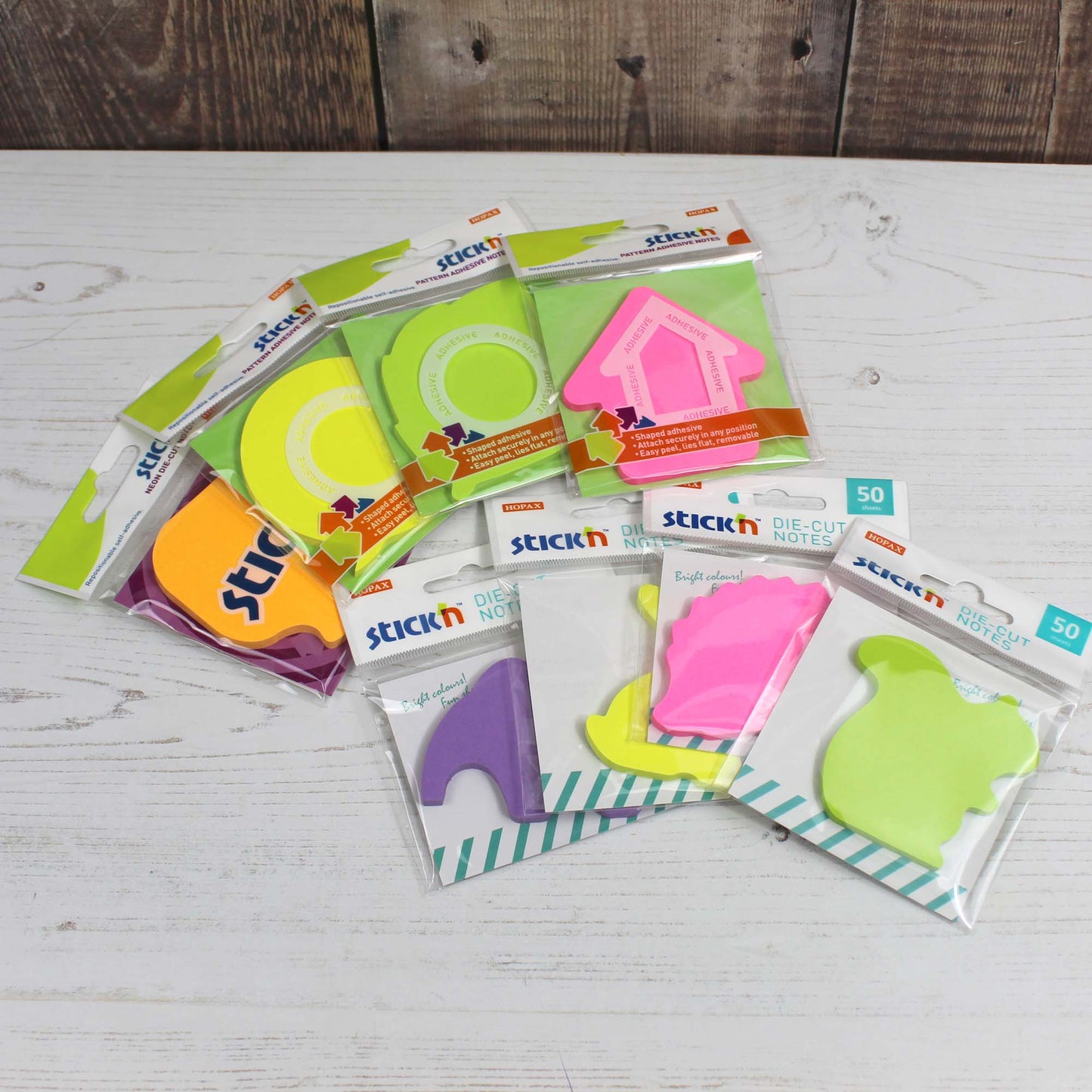 Stick'n Novelty Shape Sticky Notes