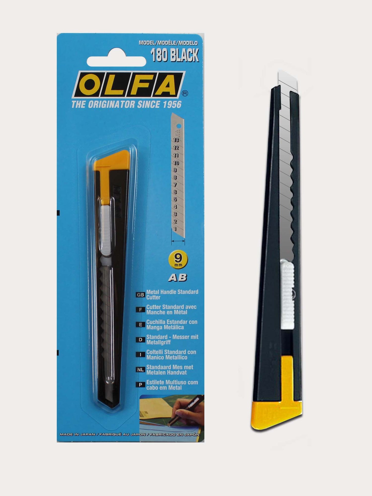 OLFA Black Snap-Off Multi-Purpose Knife