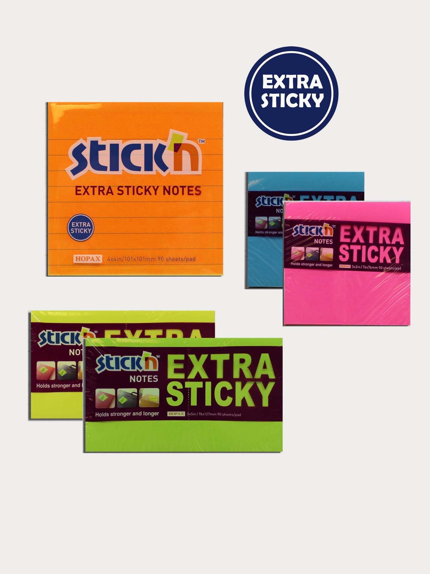Stick'n Extra Sticky Notes