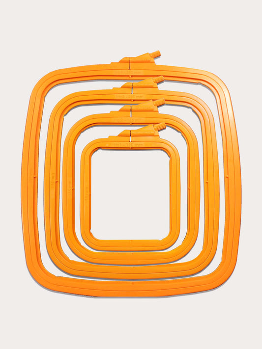 Nurge Orange Rectangular Embroidery Hoops