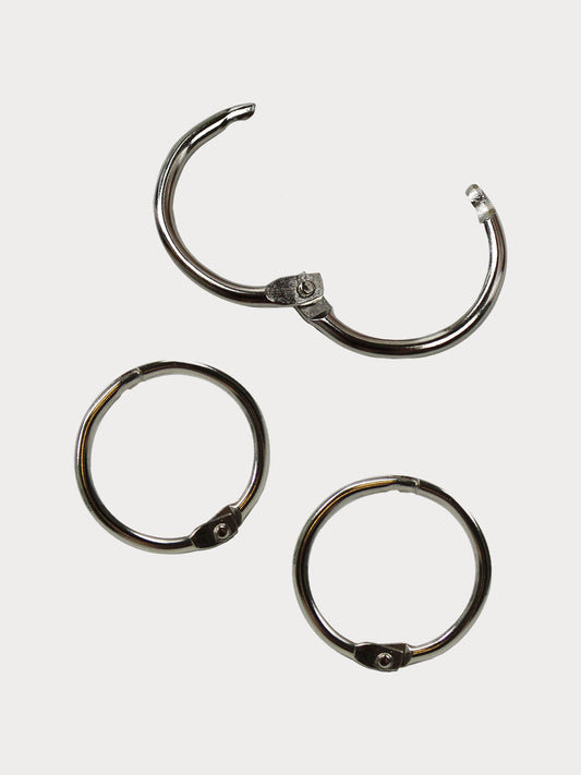 25mm Hinged Loose Leaf Rings