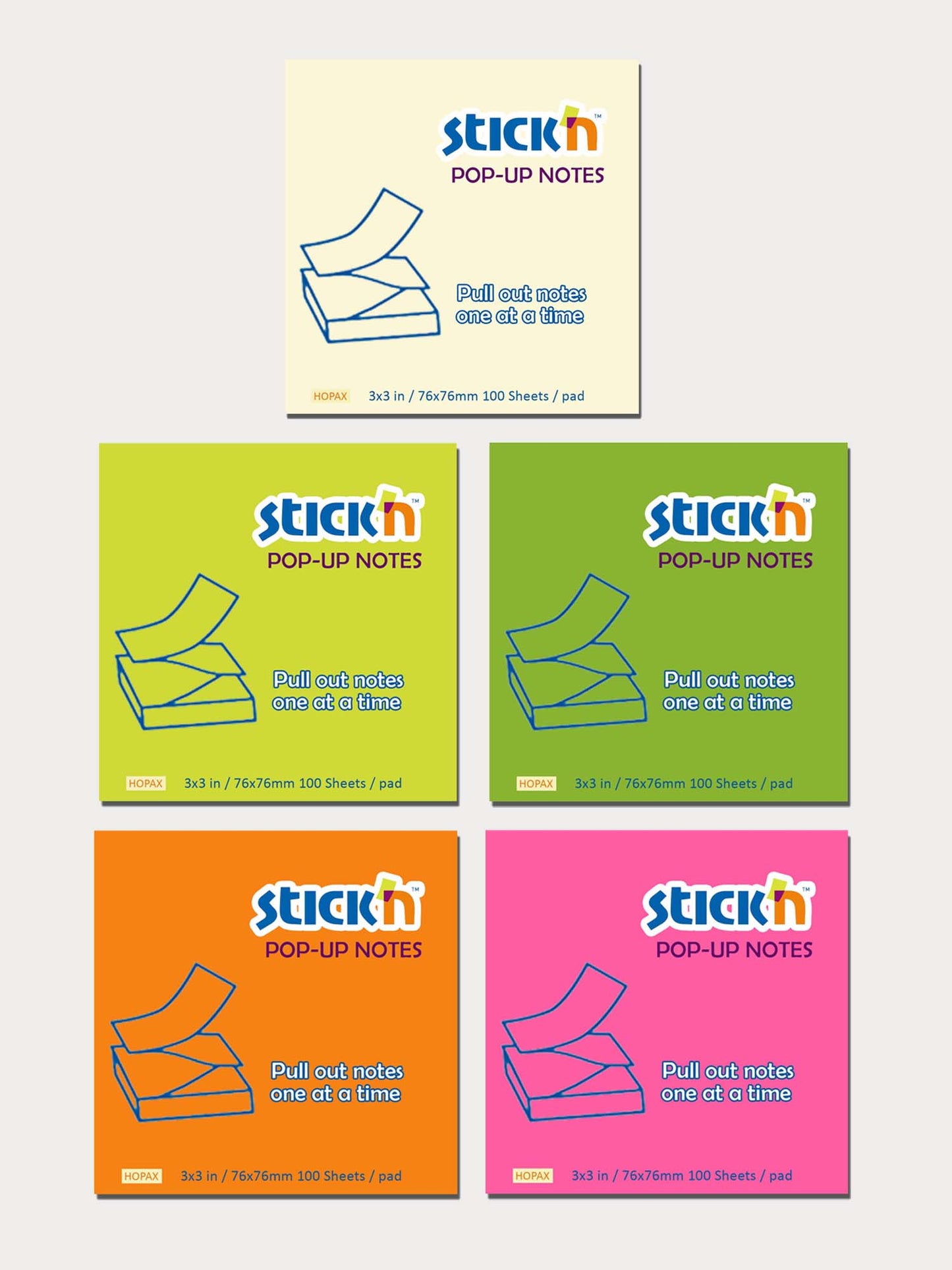 Stick'n Pop-Up Notes