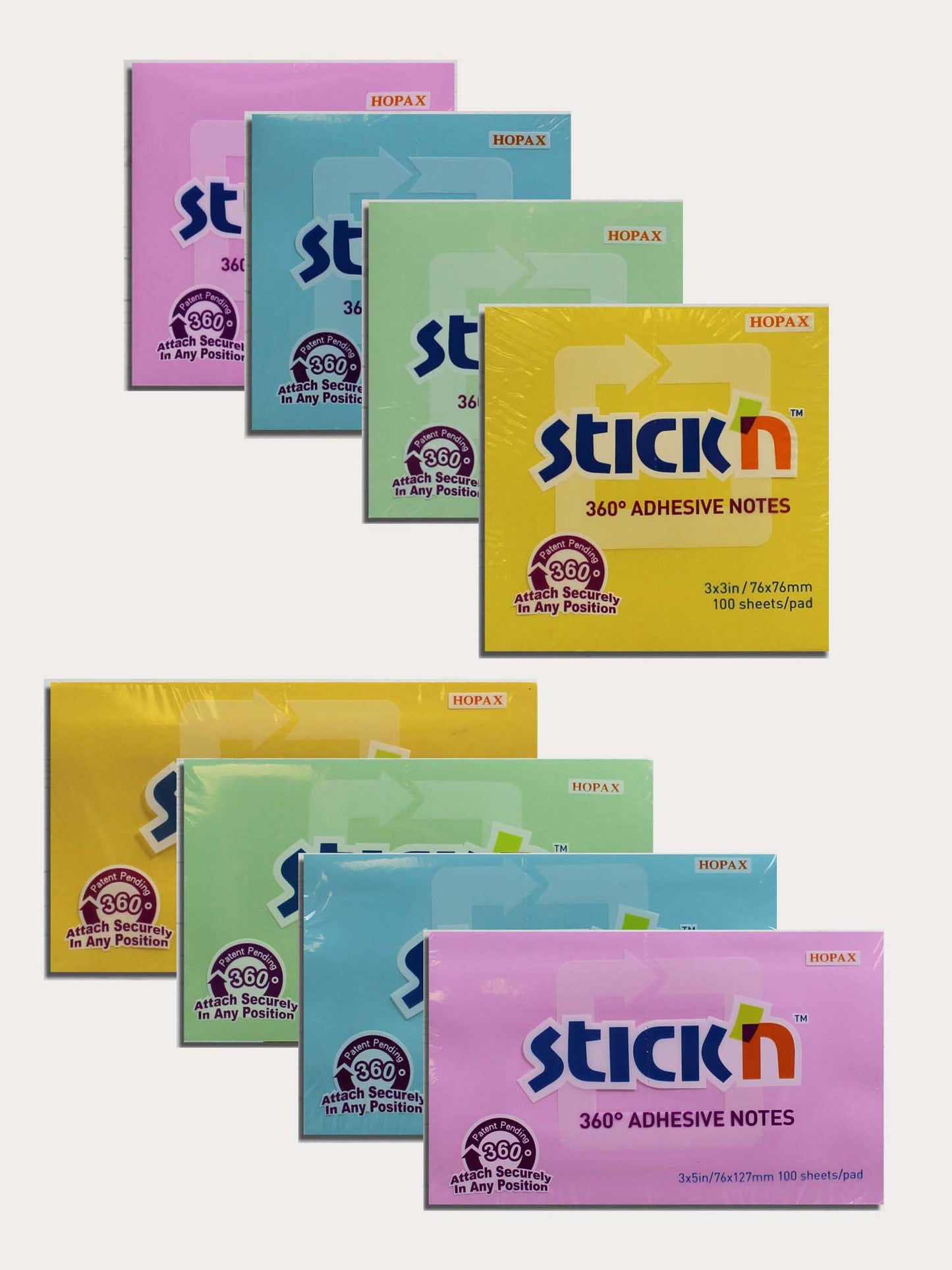 Stick'n 360° Adhesive Notes
