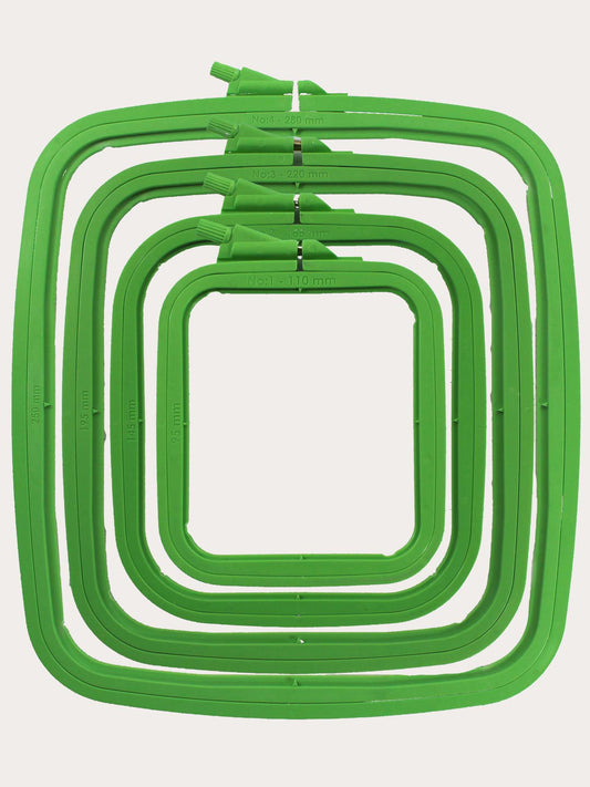 Nurge Green Rectangular Embroidery Hoops