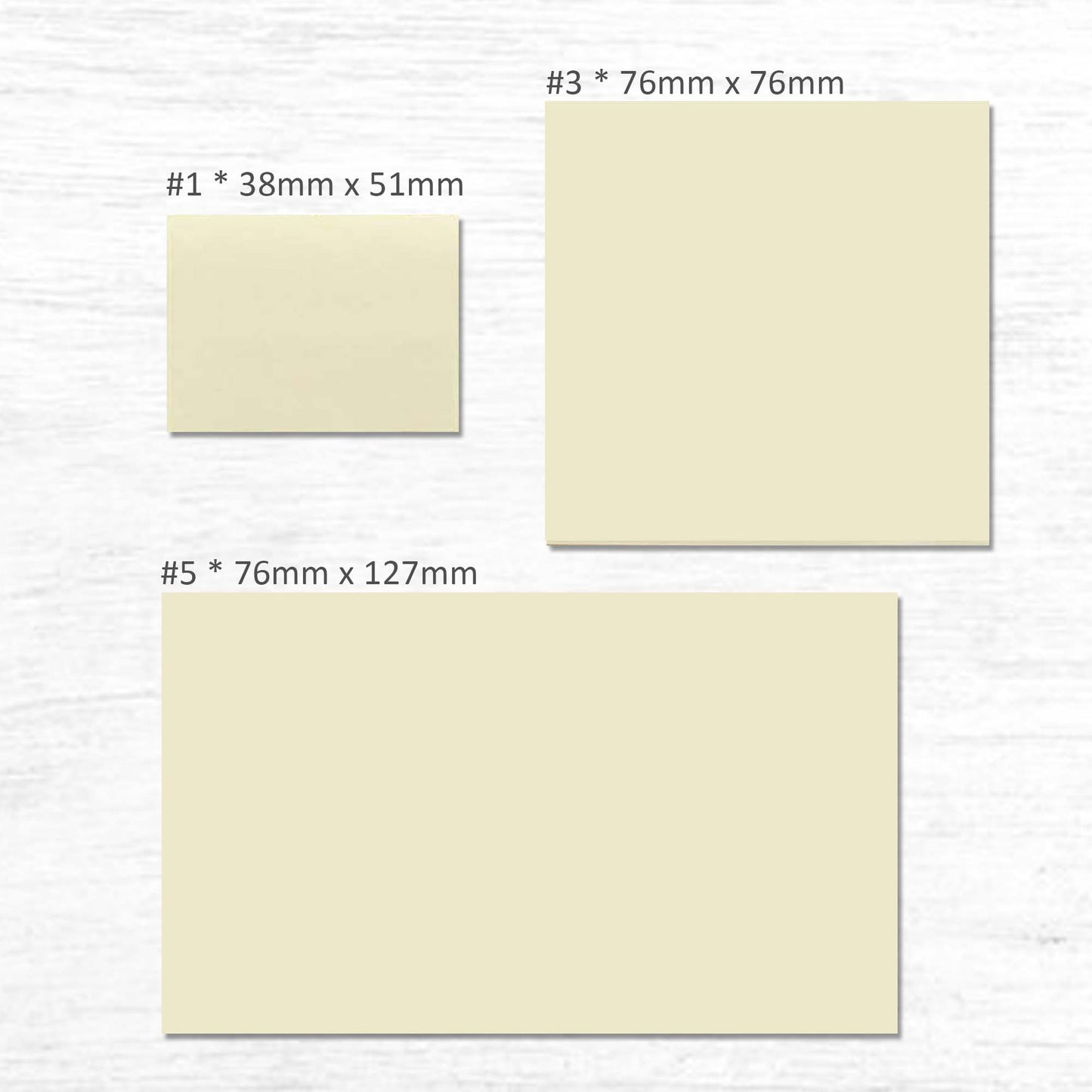 Stick'n Recycled Paper Sticky Notes
