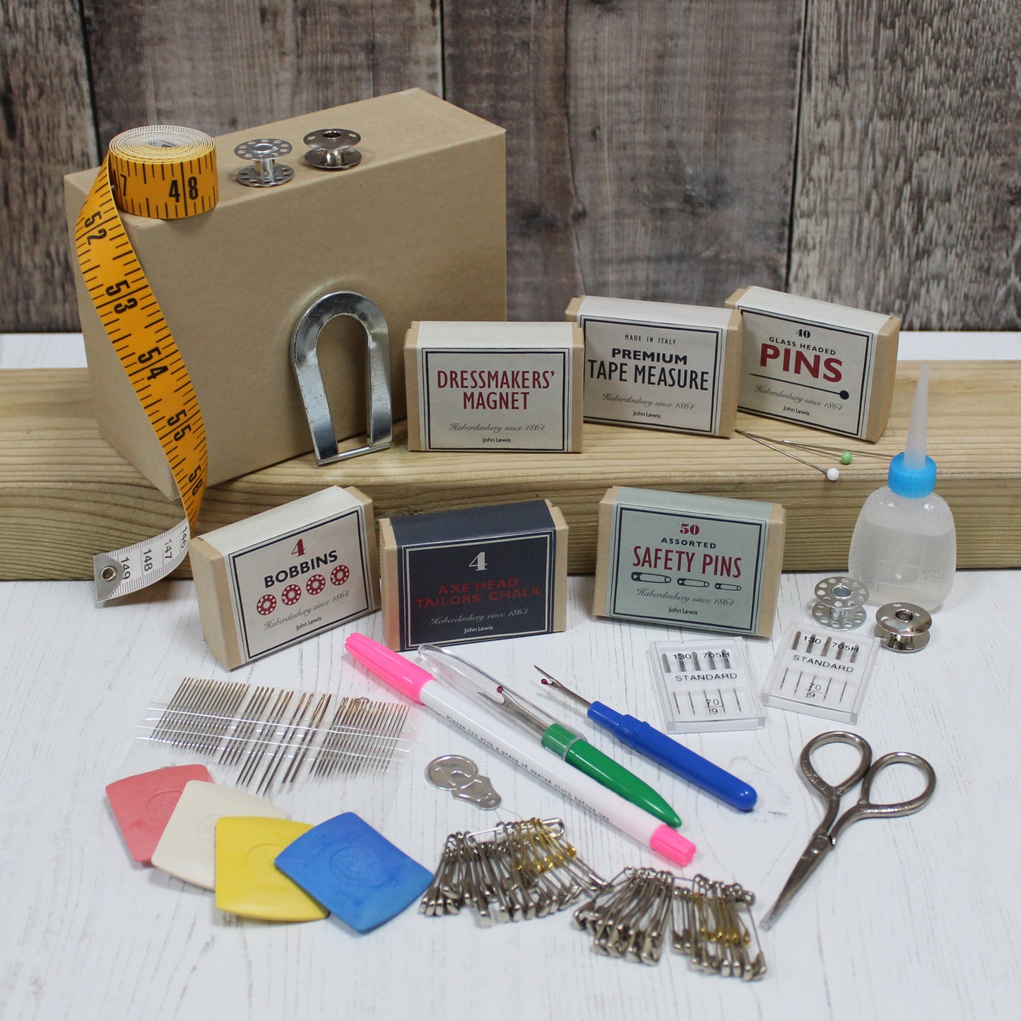 Sewing Kit with 18 Essentials Dressmaking Items